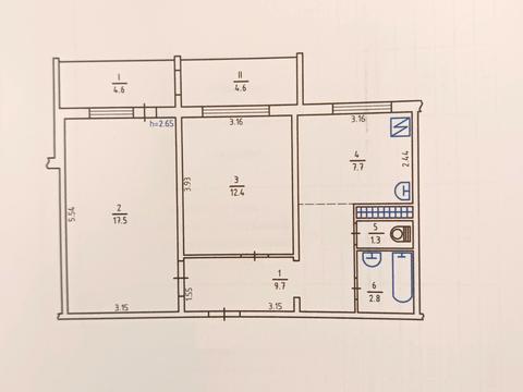 квартира за адресою Рональда Рейгана вул., 16