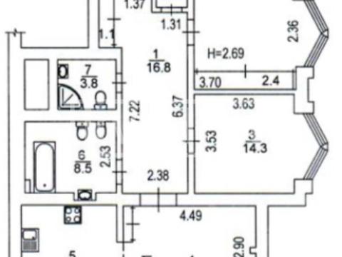 квартира за адресою Хрещатик вул., 6