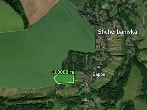 ділянка за адресою с. Щербанівка, Корольова