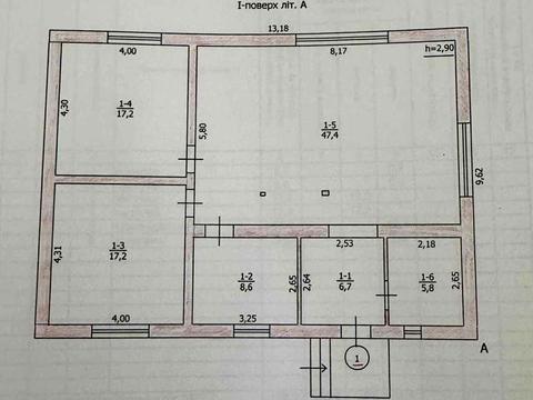 будинок за адресою смт. Клавдієво-Тарасове, Амосова