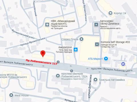 комерційна за адресою Київ, Валерія Лобановського просп., 117