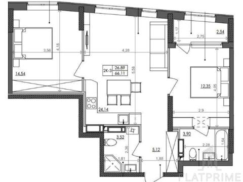 квартира по адресу Столичное шоссе, 1-А