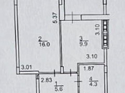 квартира за адресою Регенераторна вул., 4к2