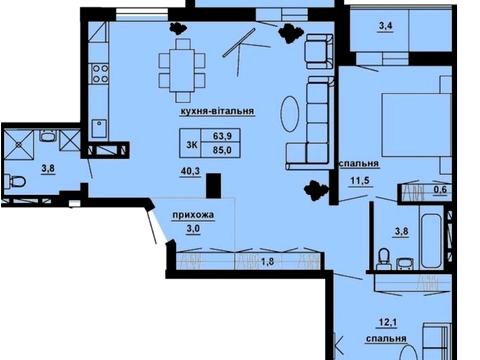 квартира за адресою Куліша бульв., 1