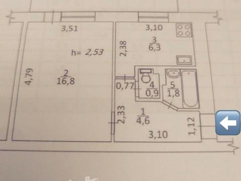 квартира за адресою Повітряних Сил просп. (Повітрофлотський), 52