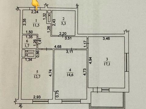 квартира по адресу Виталия Скакуна ул. (Академіка Каблукова), 19-А