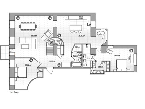 квартира по адресу Антоновича ул. (Горького), 16