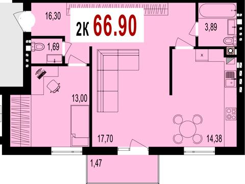 квартира за адресою 24 Серпня вул., (Будинок 6 (Секція 9))