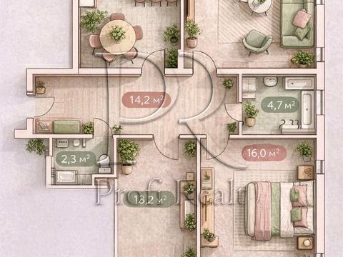 квартира за адресою Воскресенська вул., 16-Б