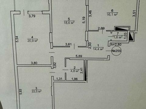 квартира за адресою Черкаси, Михайла Грушевського вул. (Котовського), 110