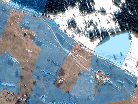 ділянка за адресою с. Яблуниця, уч. Діл