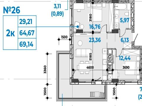 квартира по адресу Студинского ул., 14