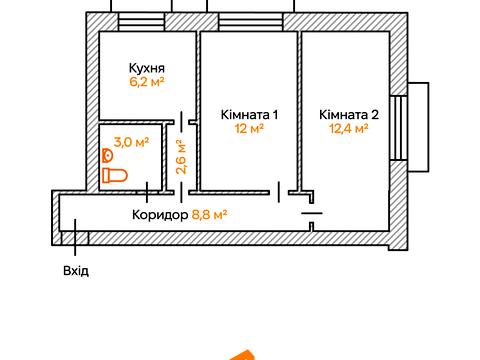 квартира за адресою Олени Теліги вул., 23-А