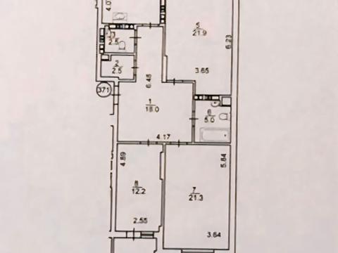 квартира по адресу Кондратюка Юрия ул., 7