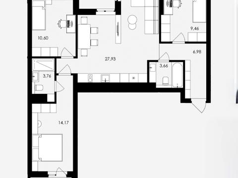 квартира по адресу Героев Майдана ул., (Будинок 1)