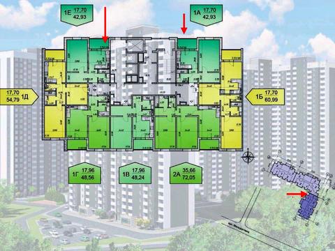 квартира по адресу Электротехническая ул., (Будинок 1)
