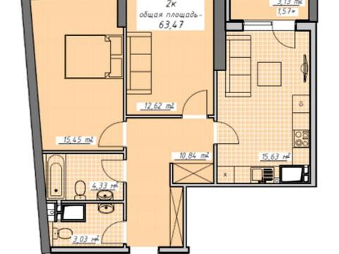 квартира за адресою Курортний пров., (Будинок)