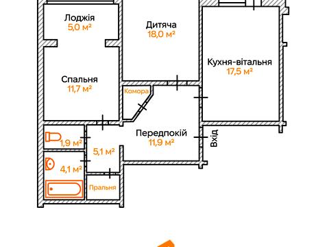 квартира за адресою Балтійський пров., 5