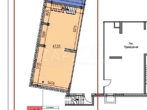 комерційна за адресою Дніпровська набережна вул., 17-К