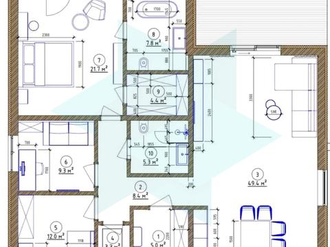 дом по адресу Зоряна