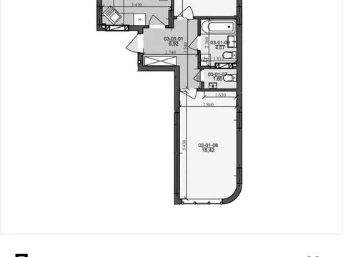 квартира по адресу Трускавецкая ул., (Будинок З)