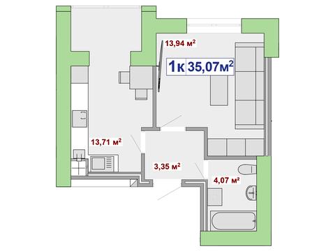 квартира за адресою Чорновола вул., (Будинок 2)