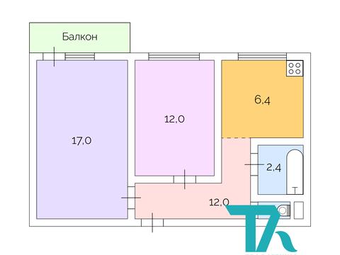 квартира по адресу Хорольская ул., 8/4