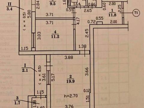 квартира по адресу Писаржевского ул., 7