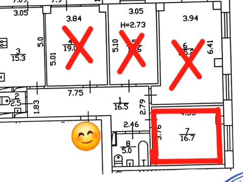 комната по адресу Большая Китаевская ул., 10-А