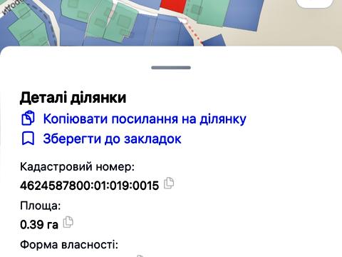 ділянка за адресою 