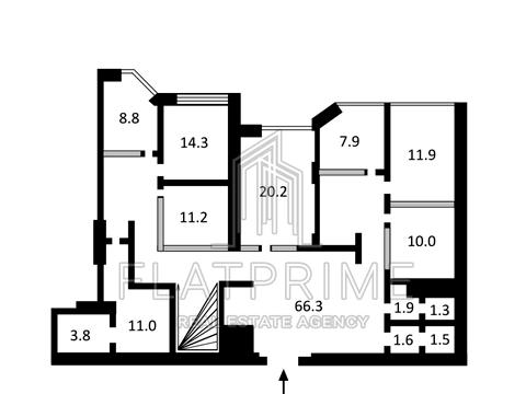 квартира за адресою Авіаконструктора Антонова вул., 2-Б