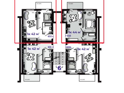 квартира по адресу Симона Петлюры ул., 2