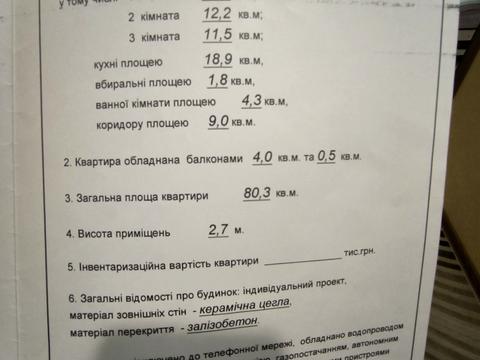 квартира за адресою Панаса Мирного вул., 37/3