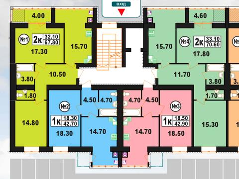 квартира за адресою Степана Бандери вул., (Будинок)