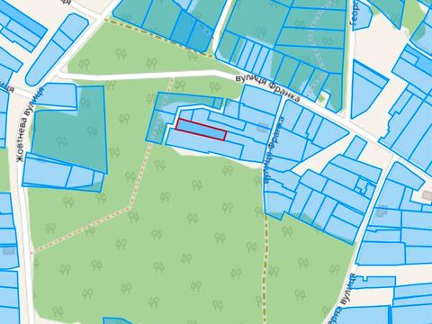 ділянка за адресою Івана Франка вул.