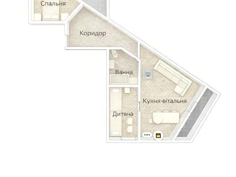 квартира за адресою Олени Степанівни вул. (Ленінградська), 8