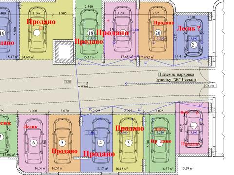 паркоместо по адресу Трускавецкая ул., 100