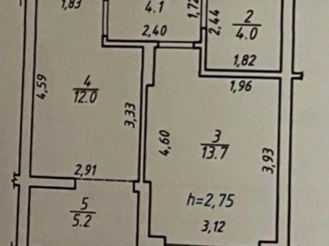 квартира за адресою Тараса Шевченка вул., 60/8