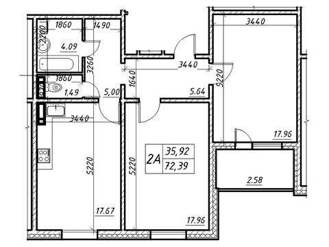 квартира за адресою Коноплянська вул., 22-А