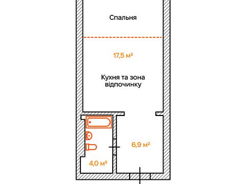 квартира за адресою Михайла Максимовича вул. (Онуфрія Трутенка), 26