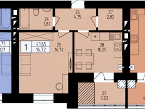 квартира за адресою Озерна вул., (Будинок 5)