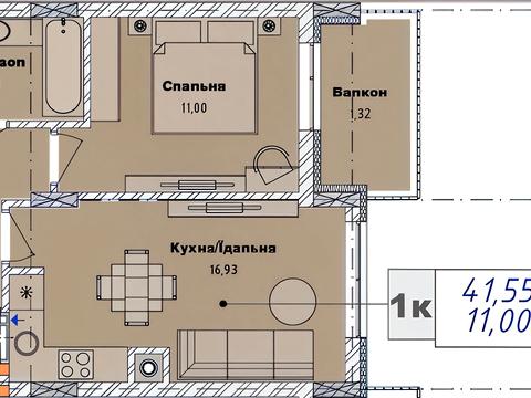 квартира за адресою Городок, Артищівська вул., (Будинок 1)