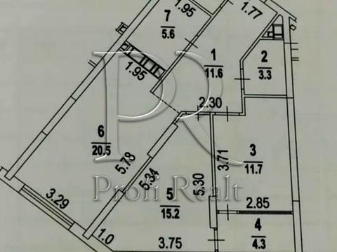 квартира за адресою Дніпровська набережна вул., 15-К