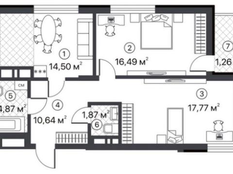 квартира за адресою Олександра Олеся вул., 13