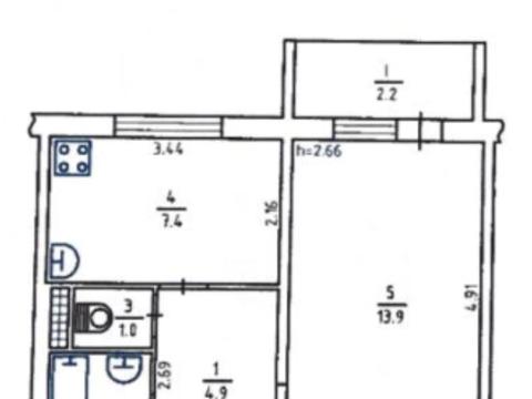 квартира по адресу Княжий Затон ул., 17-А