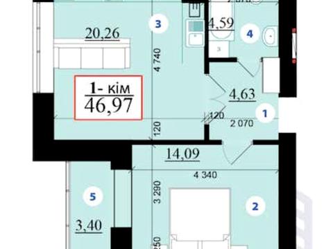 квартира по адресу Мазепи ул., (Будинок)