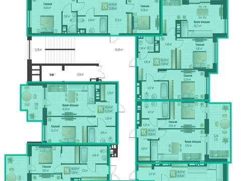 квартира за адресою Пилипа Орлика вул., (Будинок 2)