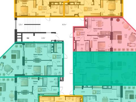 квартира за адресою Пилипа Орлика вул., (Будинок 1)