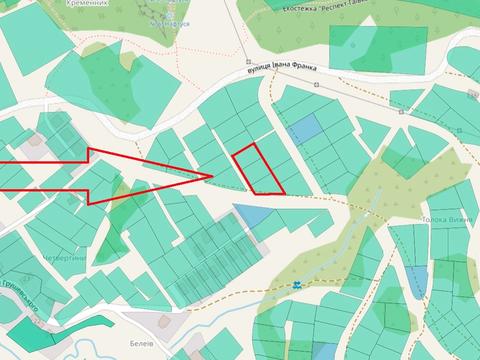 ділянка за адресою смт. Східниця, Івана Франка вул.