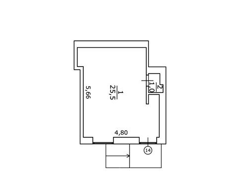 коммерческая по адресу Щусева ул., 13